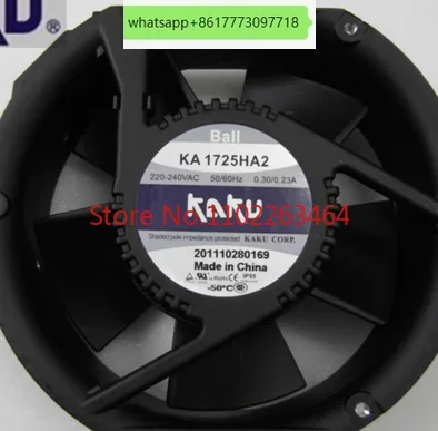 

Вентилятор KAKU clamping KA1725HA2 220V 0.20A, водонепроницаемый, 17251, для охлаждения