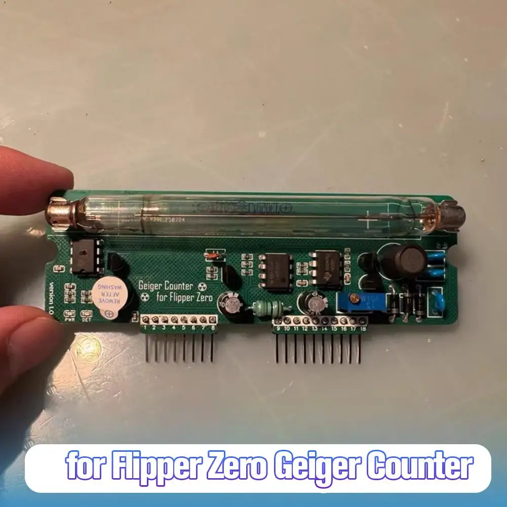 DIY Assembled Geiger Counter Module for Flipper Zero Kit PCB Board Radiation Detection Accessory - Image 2