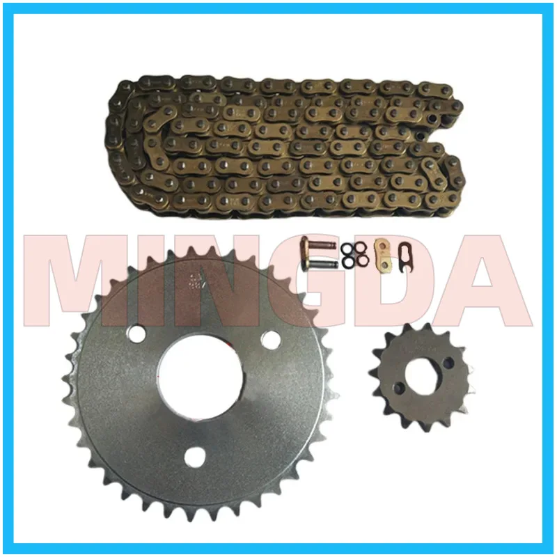 Chain Set / Chain / Large / Small Sprockets for Lifan Lf150-5u/kp Mini