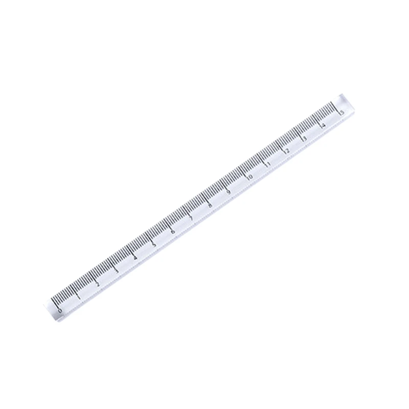 Clear Acrylic Straight Ruler 0-30cm Plastic Ruler for Students Math Drawing Tool for Engineers Math Geometry