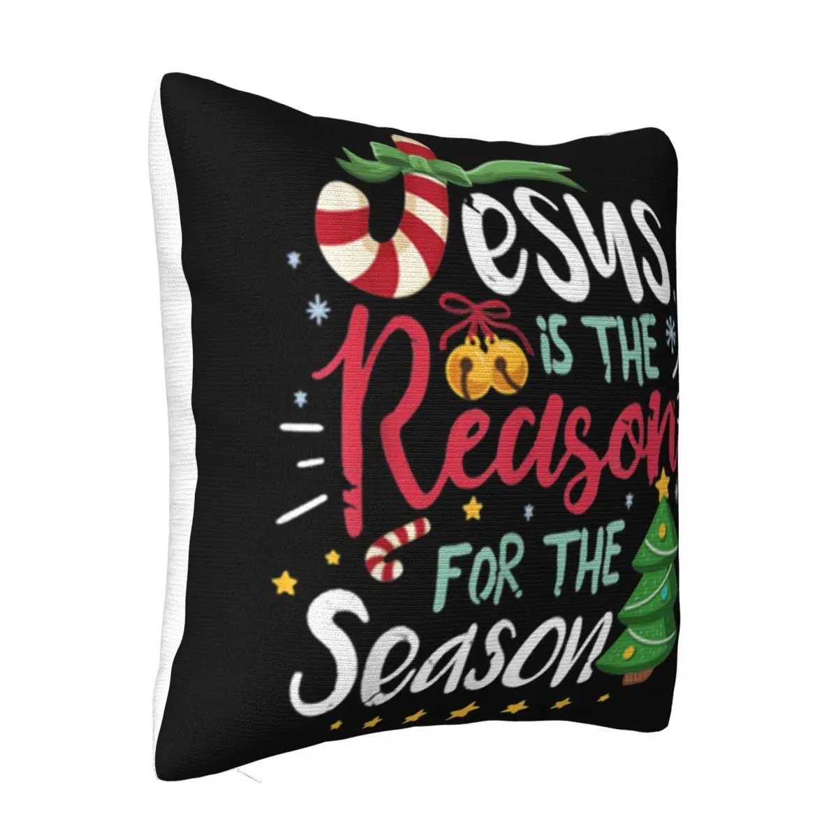 Nice Christian Jesus The Reason Christmas Stocking Stuffer Gift Fitness New Design Pillow Case