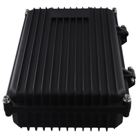 ABUO-Cast Aluminum AP Bridge Amplifier Enclosure, Waterproof Black Box For Electronics, 260X167x68mm