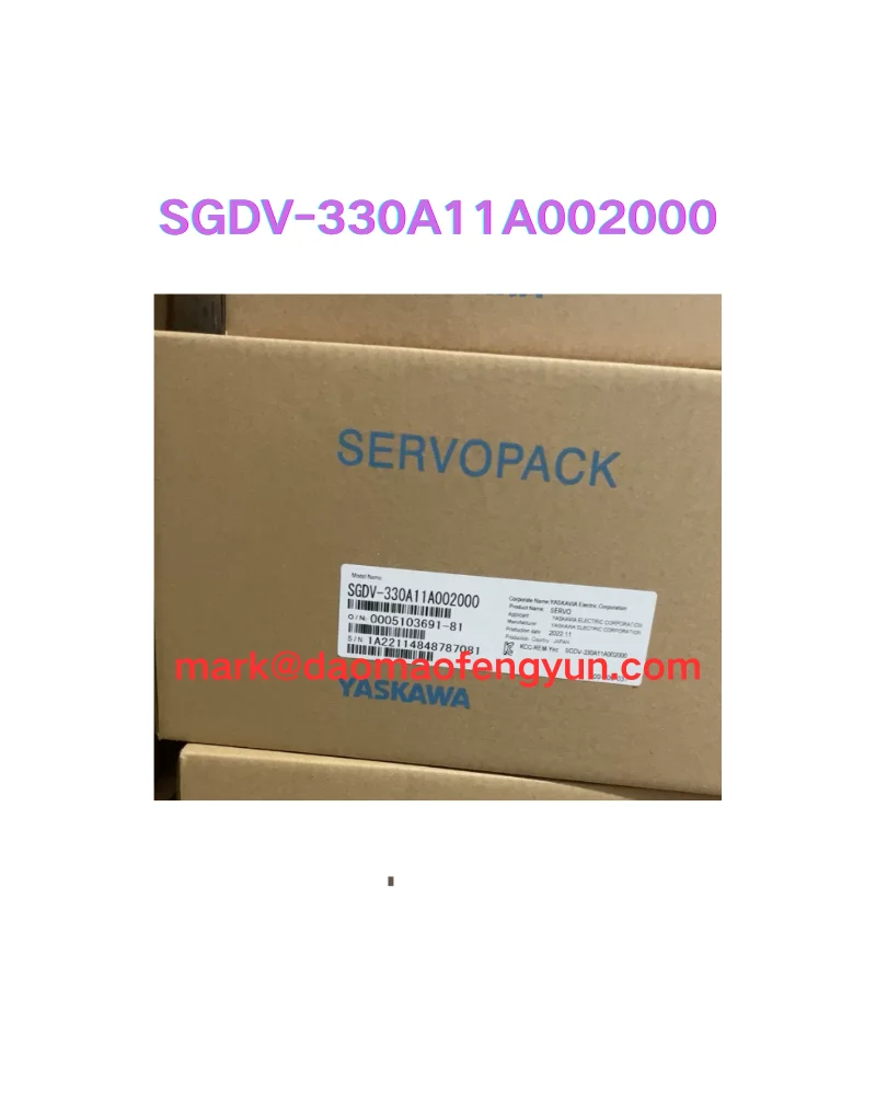 SGDV-330A11A002000 New servo drive, fast delivery, DHL/FEDEX/UPS