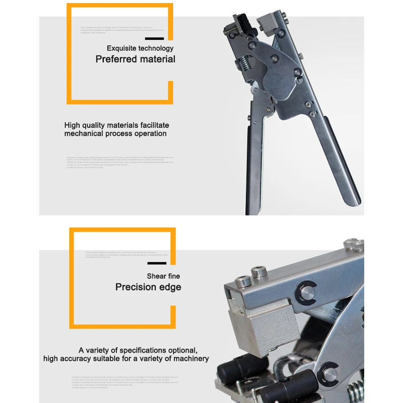 

TL-10 Portable Alloy Steel Splicing Pliers SMT Mounter High Precision Copper Buckle Grabbing Pliers For Strips Of Various Widths