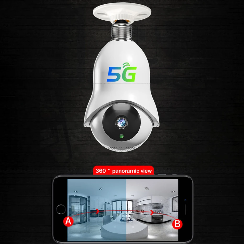 كاميرات مراقبة 5G ثنائية النطاق للرؤية الليلية كاميرا مراقبة AP هوت سبوت تركيب لاسلكي للمكتب المنزلي