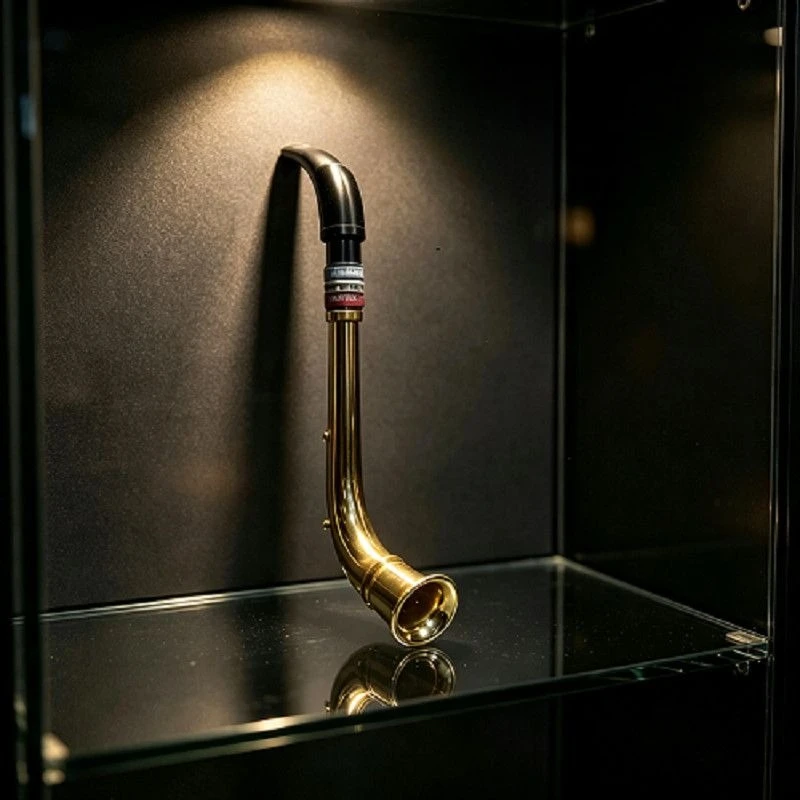 Mini Saxophone Metal High Pitch Saxophone Professional Beginner Adults Playing Sax Horn Portable Automatic Tone Wind Instruments