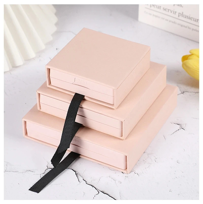 

10pcs Jewelry Box Transparent Box Drawer Box Display Organizer Packaging Party Gift Box Necklace Brooch Ring Party