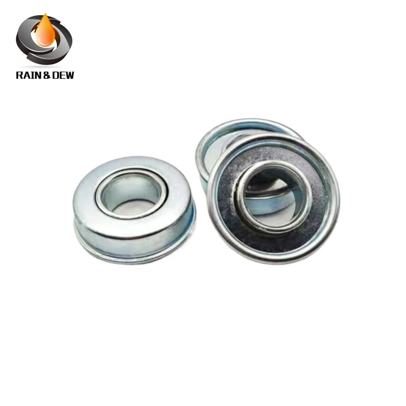 

5pcs FR8ZZ Flanged Ball Bearing 1/2"x1-1/8"x5/16" Double Sealed Chrome Steel Flange Bearing 12.7x28.575x7.938mm