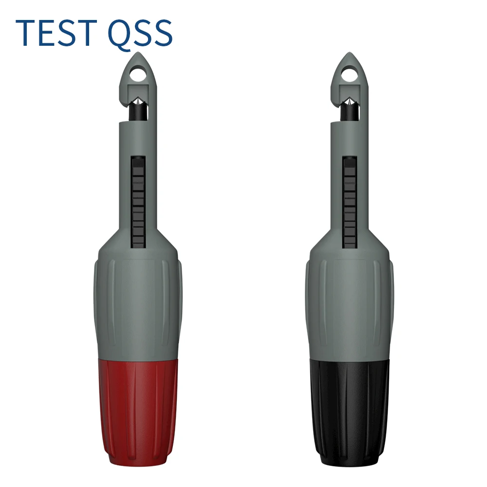 Qss Isolamento Wire Piercing Probe Clipes para Multímetro Tensão Voltímetro Teste de Termômetro Q30039 Pcs