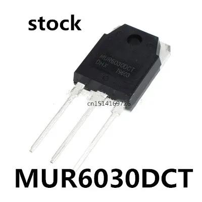 Original New 2pcs/ MUR6030DCT  TO-3P 300V 60A