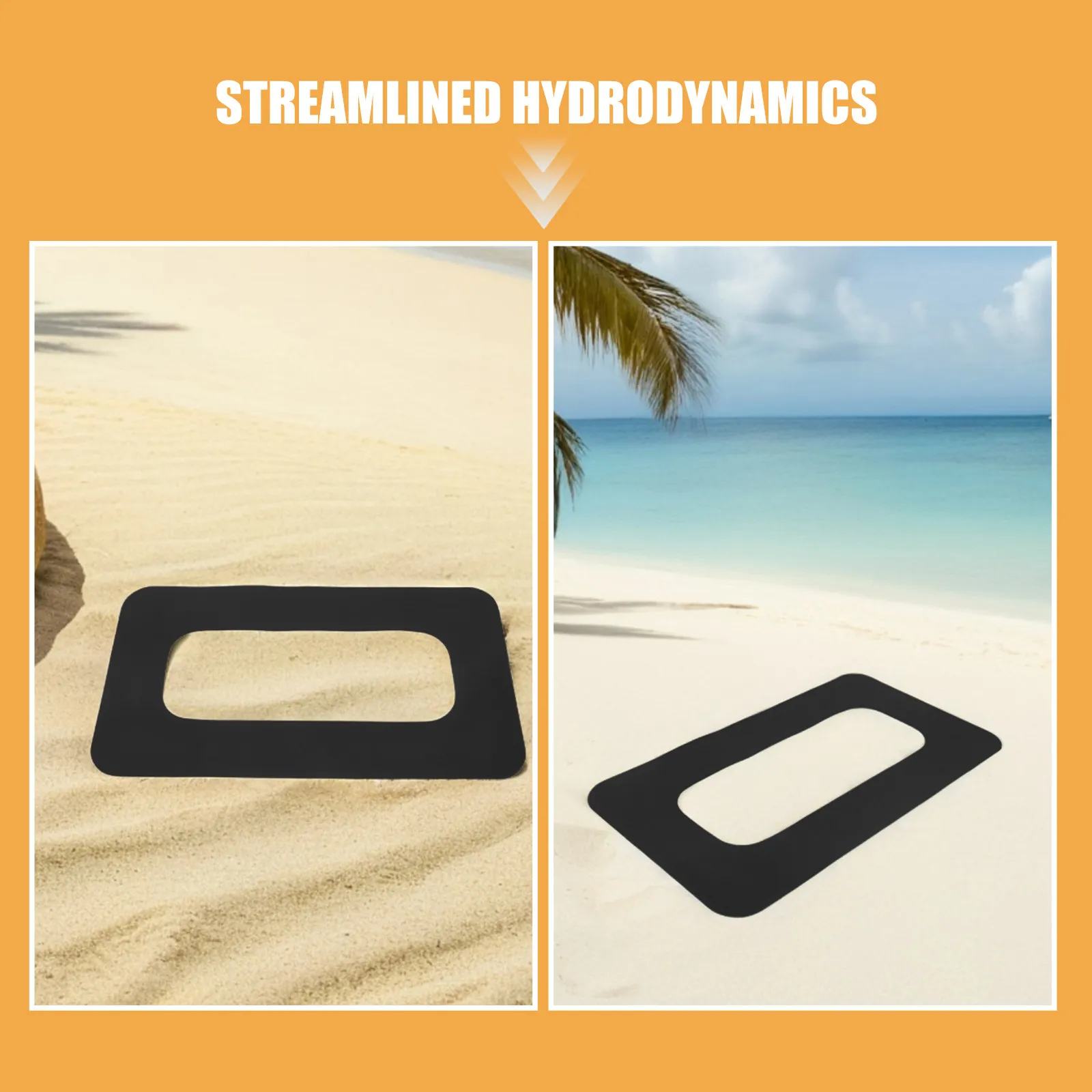 3Pcs Universal Sup Fin Box Connector Patch - Abrasion-Resistant Stick-on Fin Slot Adapter for Paddle Board Surfboard Longboard