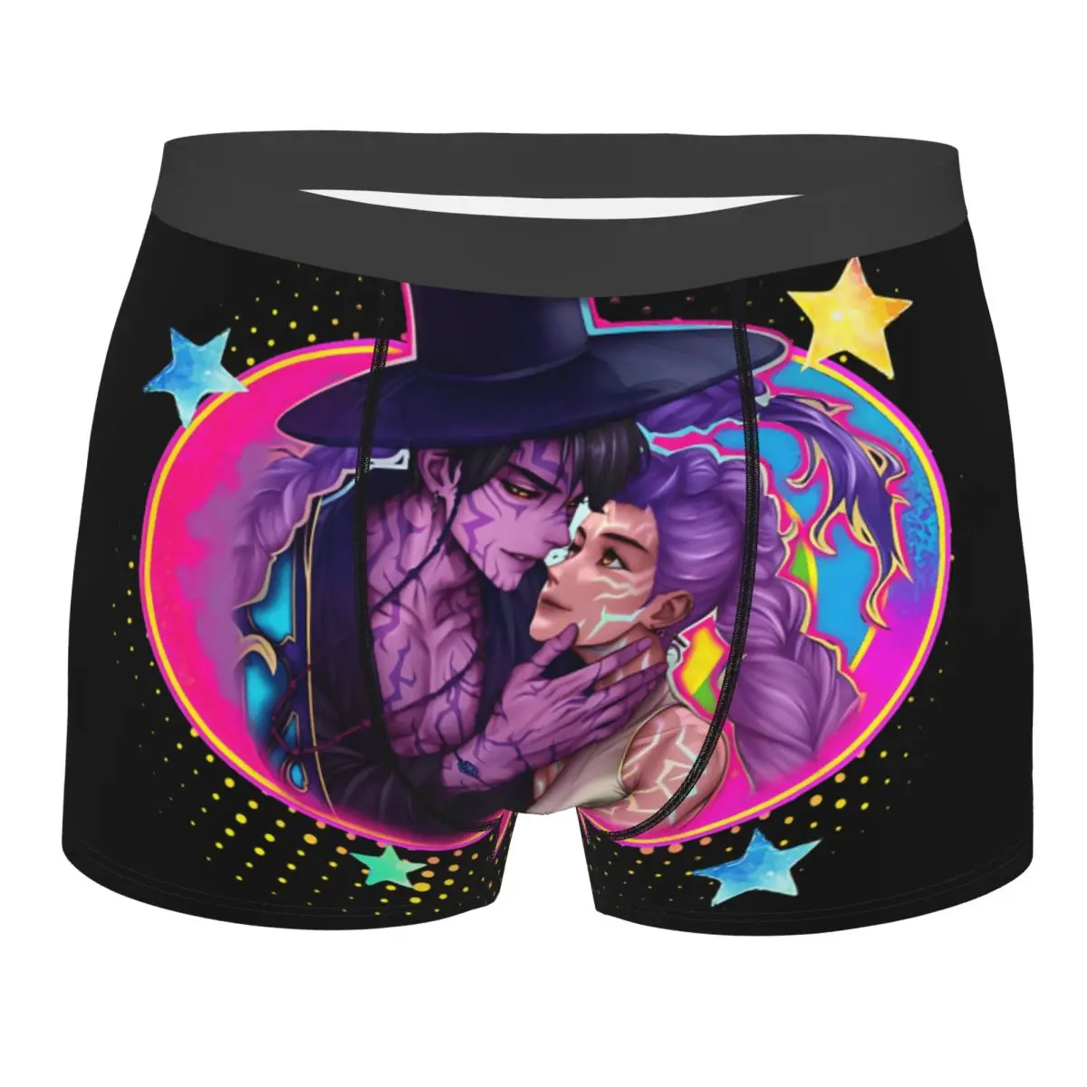 

Jinu Rumi Saja Kpop Demon Hunters Anime Underwear Man Panties Custom Breathable Boxer Shorts Hot Sale Shorts Briefs Plus Size