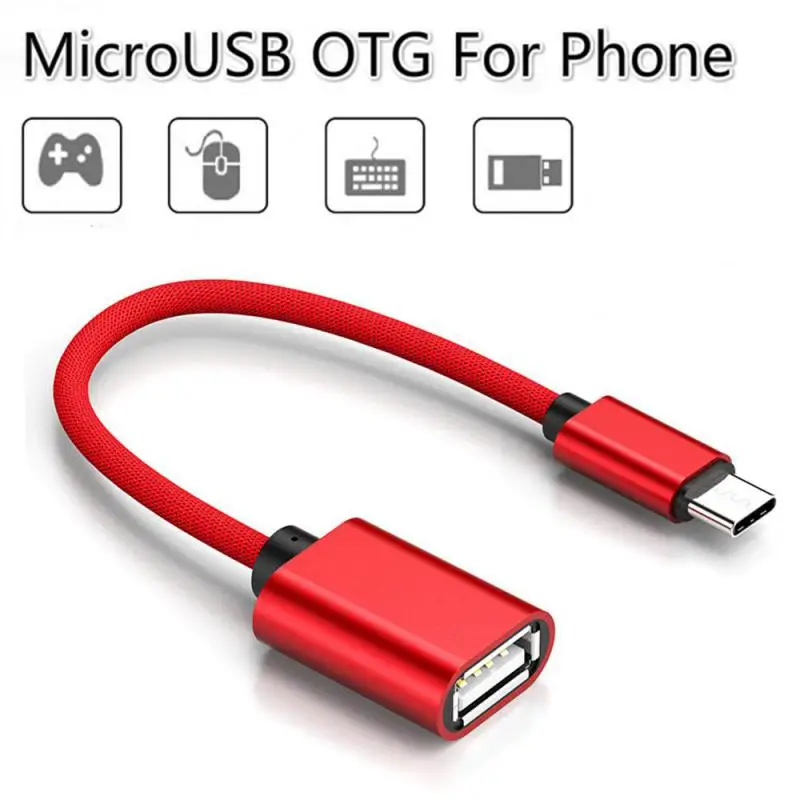 New Micro USB OTG Type-C To USB Adapter Cable Type C Micro USB To USB A Converter For USB Type C Android Phone USB Flash Drive