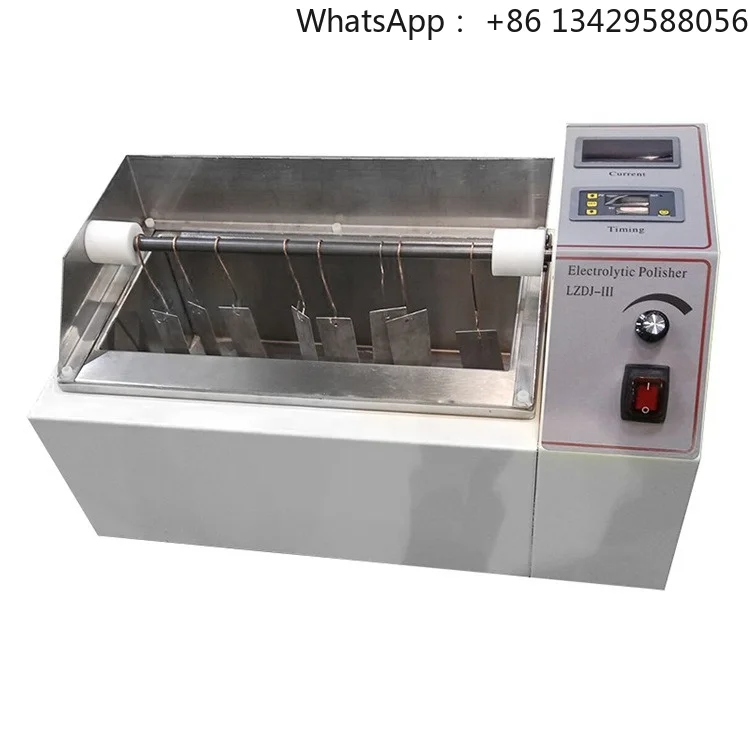 Dual-Head Swing Electrolytic Polishing Machine – Metal Finishing Equipment for Prosthetic Lab & Jewelry Accessories