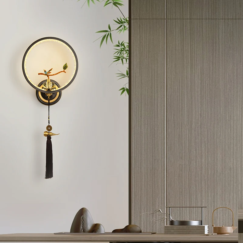 ULANI Brass Wall Lamp LED Modern Luxury Sconce Light Interior Decoration Household Bedroom Bedside Living Room Corridor Lightin image 4