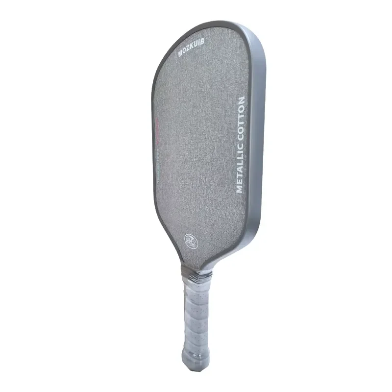 Mozkuib Carbon Fiber Pickleball Paddle Rough Surface Honeycomb Core Professional Durable Pickle Ball Racket for Outdoor Game