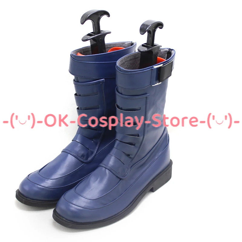 Christopher Smith Cosplay Shoes Peacemaker Cosplay Prop PU Leather Shoes Halloween Carnival Boots Custom Made