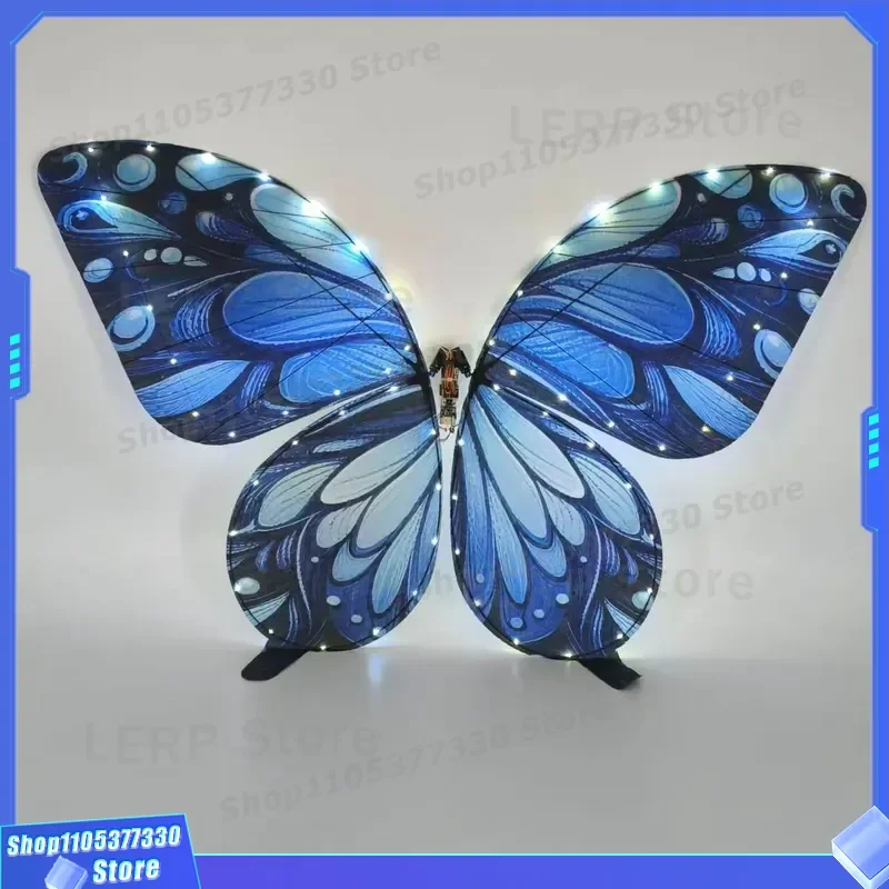 Remote Control Bionic Butterfly Drone Intelligent Flapping Wing Aircraft Simulation Toy for Stage Performance Magic Show Gift