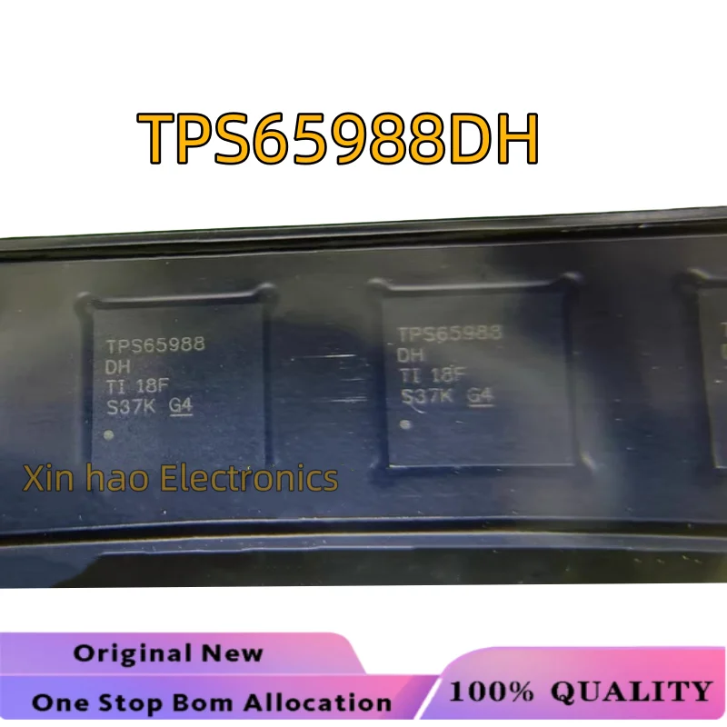 5pcs/lot New Original TPS65988DHRSHR TPS65988DH TPS65988 VQFN-56 USB Interface Chipset Power chip