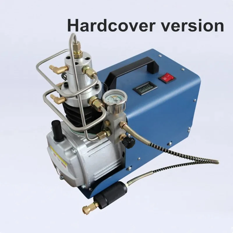 110V 220V 300BAR 30MPA 4500PSI High Pressure Air Pump Water Cooling Electric Air Compressor