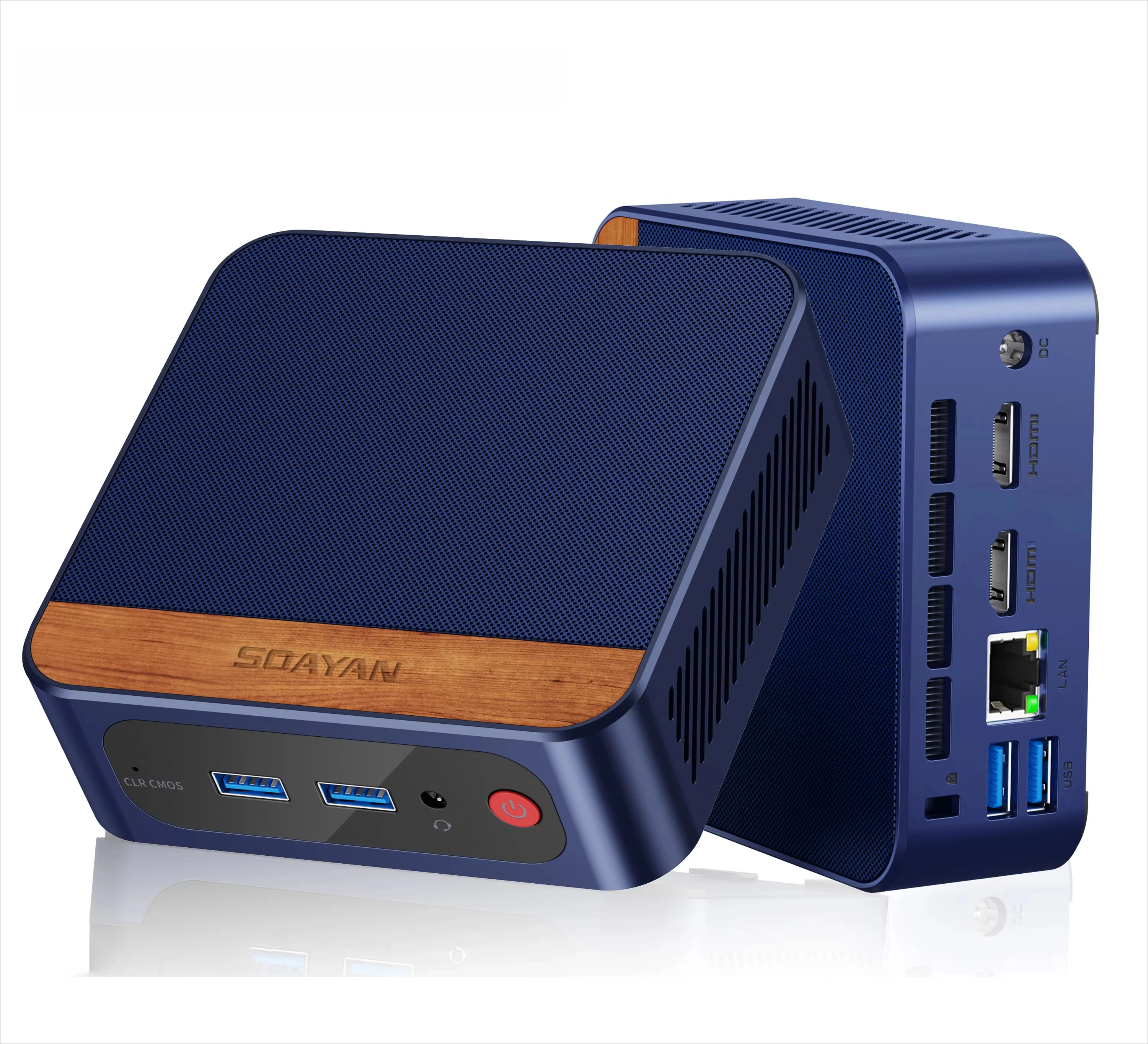 

N150 Mini PC 16GB RAM 512GB SSD WiFi 5 4K Dual HD-MI Windows 11 Pro Business Computer For Office Work, SKD OEM Support