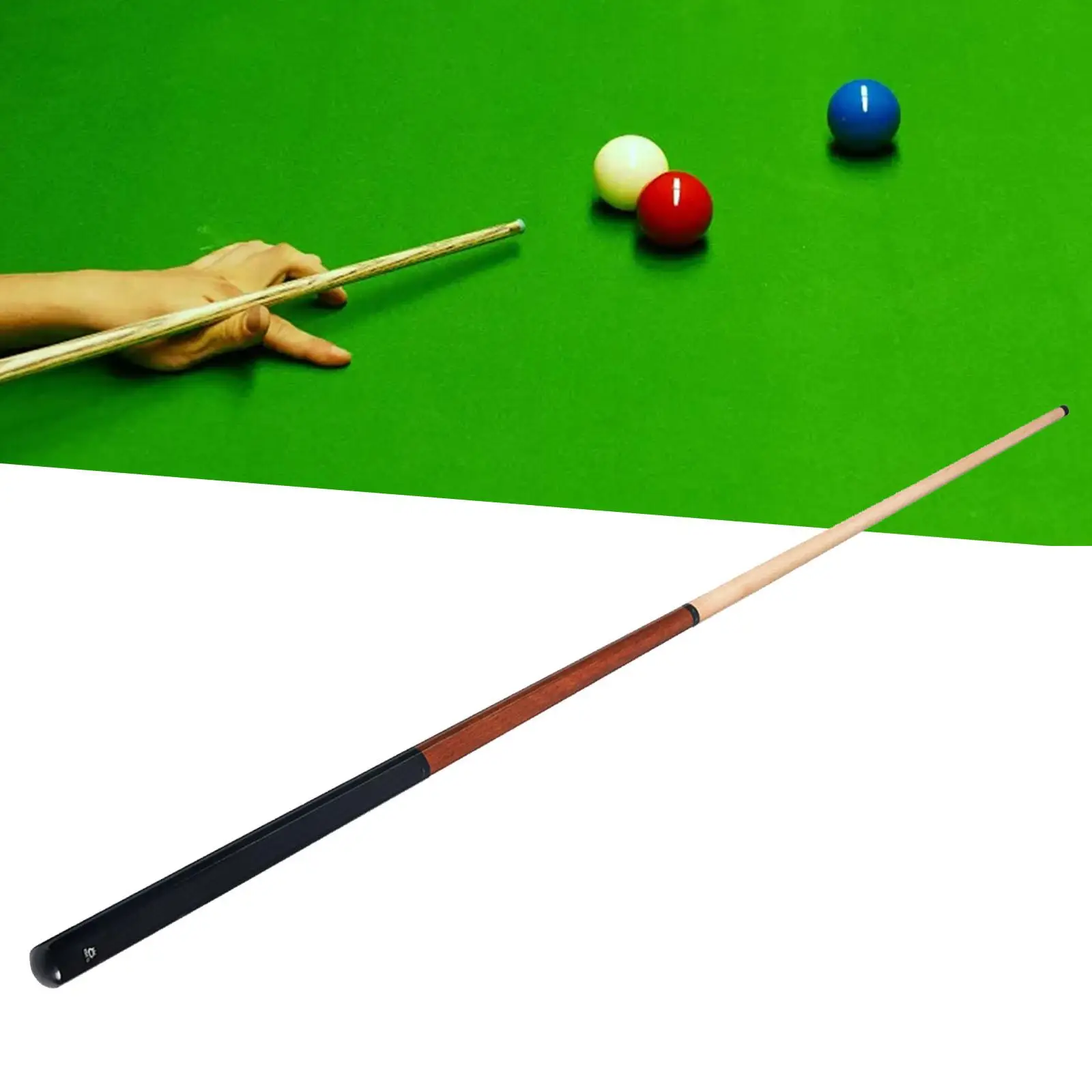 

Pool Cue Wooden Billiard Cue 138cm Split Break Jump Cue Pool Stick for Billiard Players Men Women Starters Adult Practice Cue