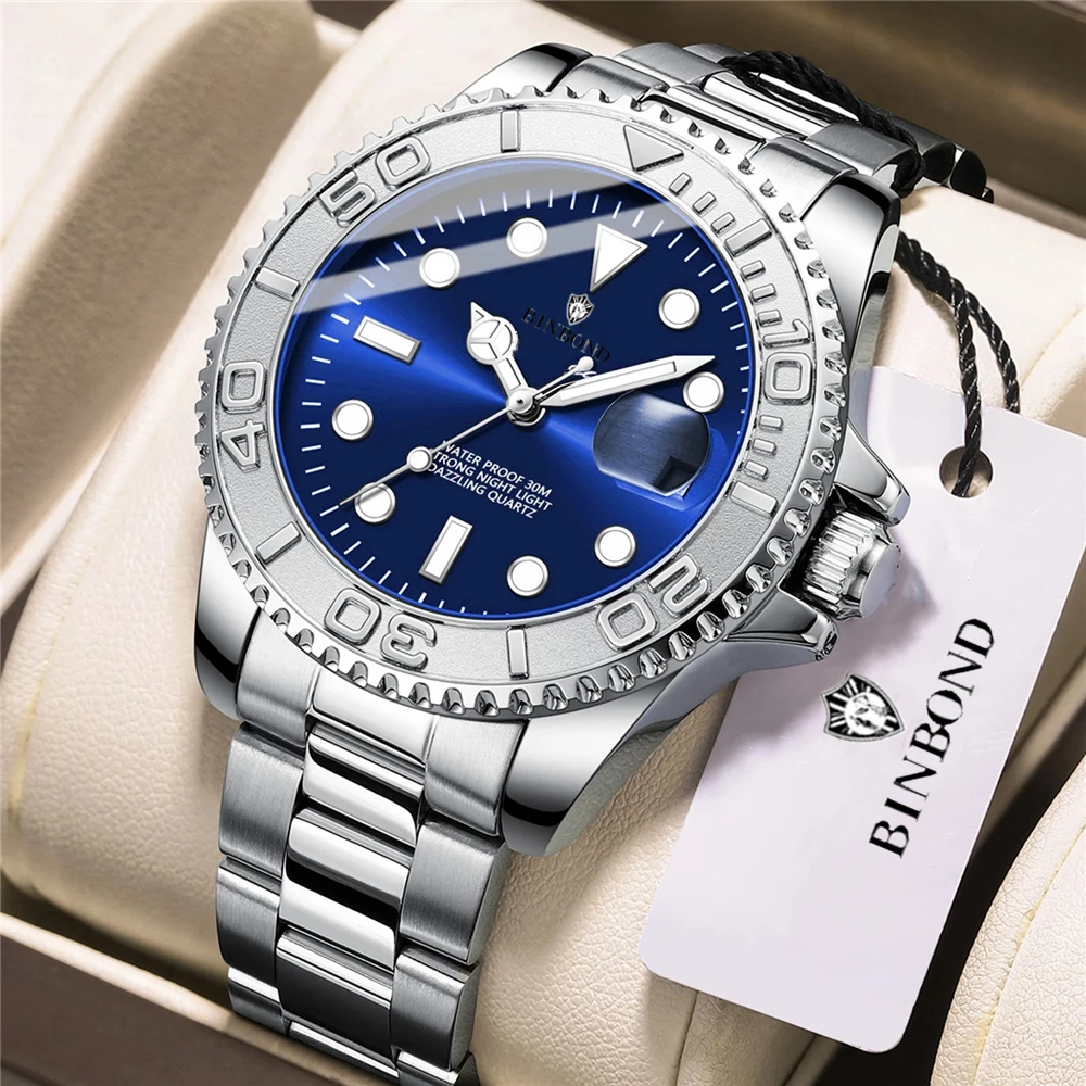 

Luxury Watch Man High Quality New Sports Brand Fashion Quartz Wristwatches Men Gifts Automatic Watch Mens Digital Clock Steel