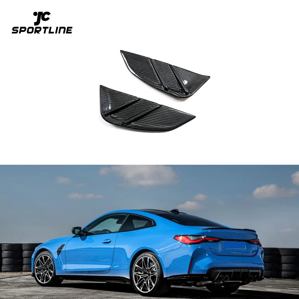 

Replacement Dry Carbon Fiber Side Fender Air Vent Trim For BMW G80 M3 2021-2022