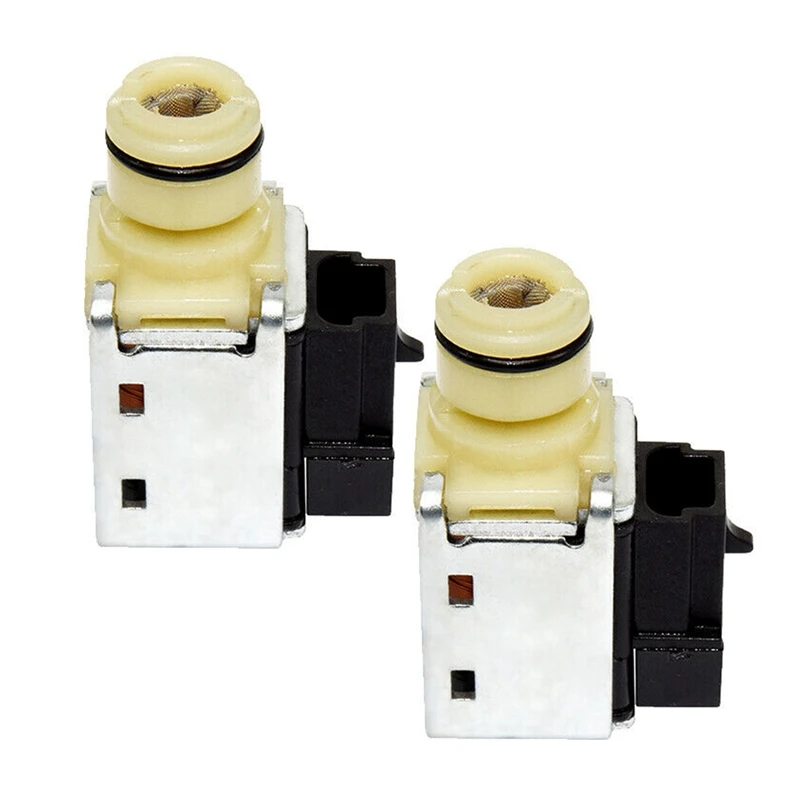 2Pcs Transmission Shift Solenoid 4L60E 4L65E 24230298 1-2 2-3 A & B Shift Solenoid For Buick Chevrolet Cadillac