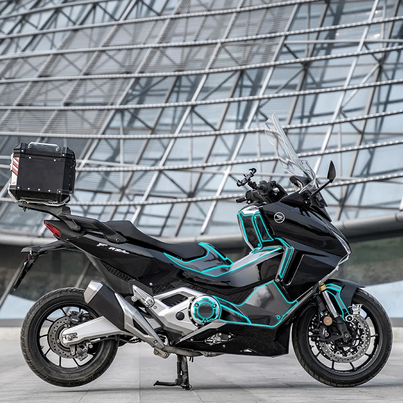 Premium Carbon Fiber Decorative Film for Honda FORZA NSS 750 Air Release Bubble-Free Easy-Install Weatherproof High-Density