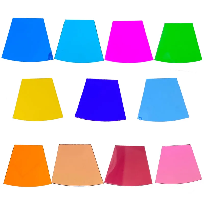 

15set/lot 380W R17 17R Beam Light Color Glass Stage Lighting Color Disk Color Chip Light Accessories