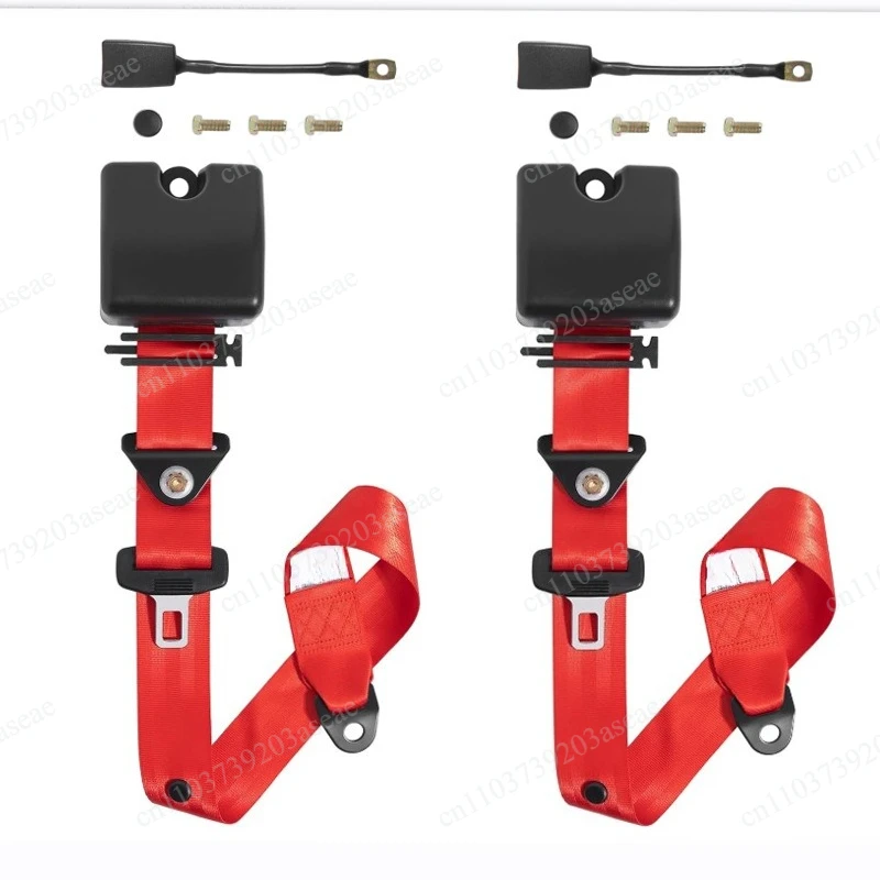 Automatic telescopic three-point seat belt Bus Truck Bus Front and rear slanted shoulder with emergency lock