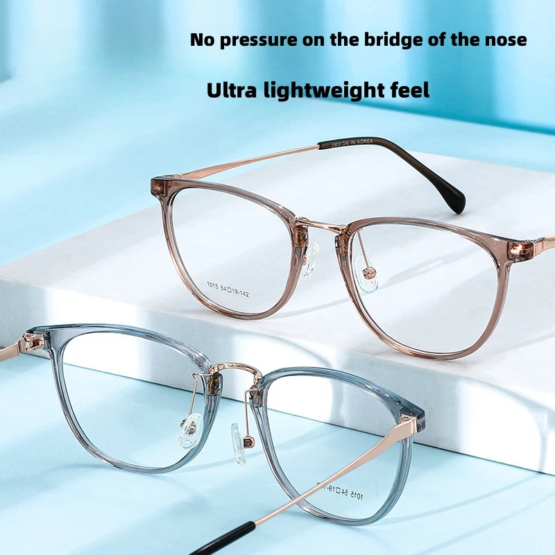 MOMOJA  Ultra Light Retro TR90 Anti Blue Light Women's Eyeglass Frame Optical Prescription Eyeglass Frame 1015