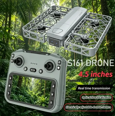 Original S161 MAX Drone Brushless Motor Foldable Smart Follow Tracking Gesture Shooting Headless Mode Professional RC Quadcopter