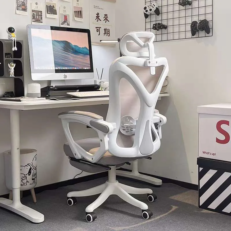 Fancy Low Price Office Chair Design Armrest Nordic White Office Chair Mobile Designer Silla Escritorio Oficina Salon Furniture