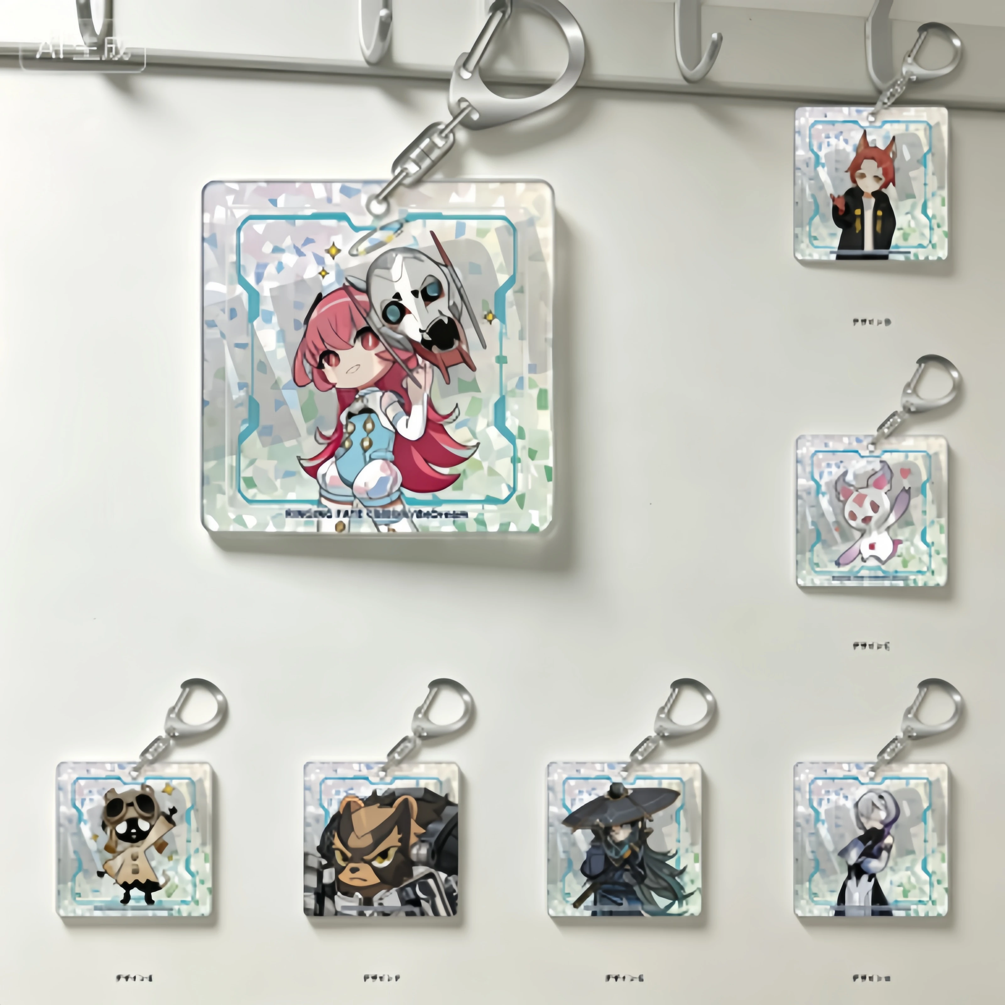 Акриловые-брелоки-для-ключей-по-манге-fate-grand-order-Сэйбер-Альтер-Зеро-кольцо-подарки-подвеска-для-рюкзака-6-см