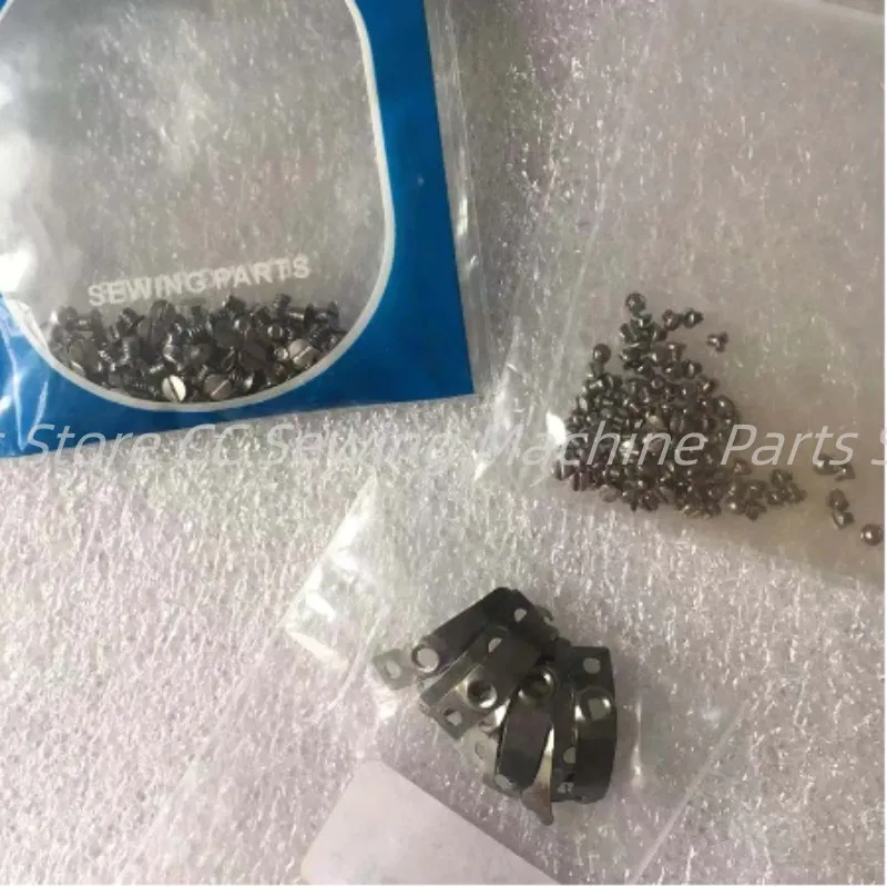 10pcs Rotary Hook Steel Small and Big Bobbin Case Screw Patty Plate Lockstitch Industrial Sewing Machine Spare Parts Wholesale