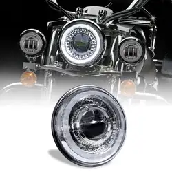 7inch Led Headlight Motorcycle 12v Led Lamp for Harley King Harley Touring Ultra Classic Electra Street Lada 4x4 Urban Niva Jeep