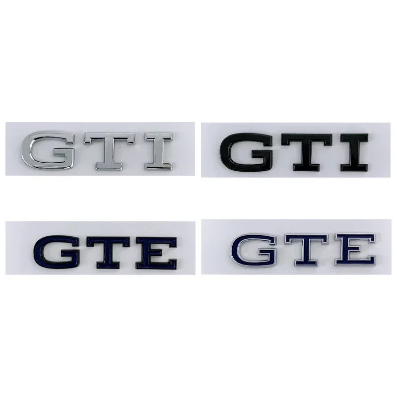 ABS سيارة الخلفي الجذع شعار الحاجز الجانب شارة ملصق ل Volkswagen VW جديد GTE GTI شعار T-ROC جولف جيتا MK4 باسات بولو توران