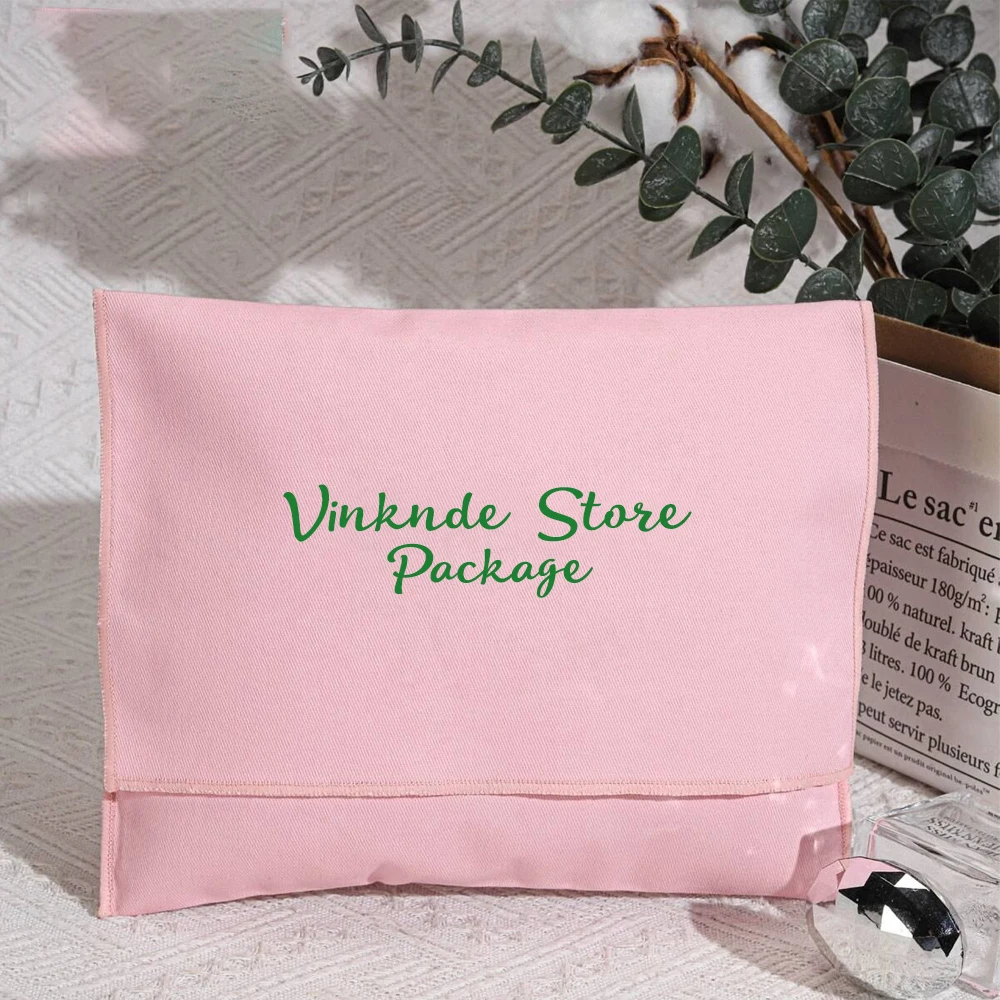 

10x10 см сумка-конверт из органического хлопка, муслиновый льняной мешок для пыли с логотипом, розовый, бежевый, с клапаном, упаковка, свадебный подарок, ювелирные изделия, кольца, сумки