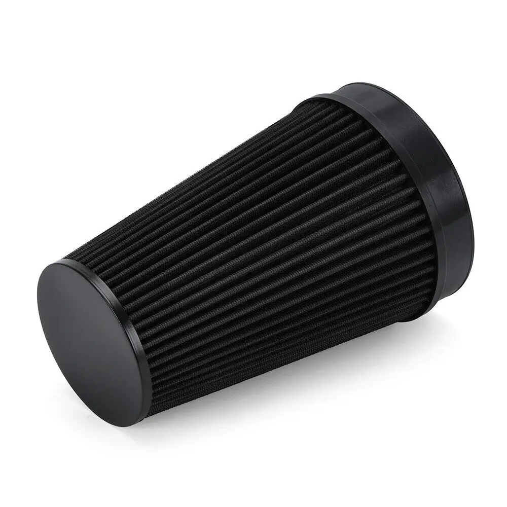 4" Inch Cold Air Intake Kit +Heat Shield for 99-06 GMC/Chevy V8 4.8L/5.3L Black