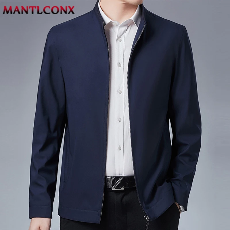 

Новинка, роскошные повседневные куртки для мужчин, офисное платье, пальто, мужская куртка, верхняя одежда, куртка на молнии на весну и осень, мужская одежда 3XL