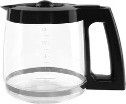 Caraffa di ricambio in vetro da 12 tazze compatibile con i modelli Ninja Coffee Brewer Maker CE251 CE201 CE201C CE200 CE200C