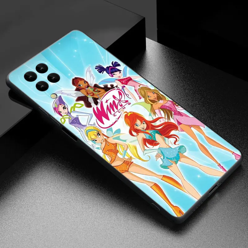 Girl W-Winx Clubs Phone Case For Samsung A13 A22 A24 A32 A14 A23 A25 A34 A52S A53 A54 A73 5G A11 A12 A15 A31 A33 A50 A51 A70 A72