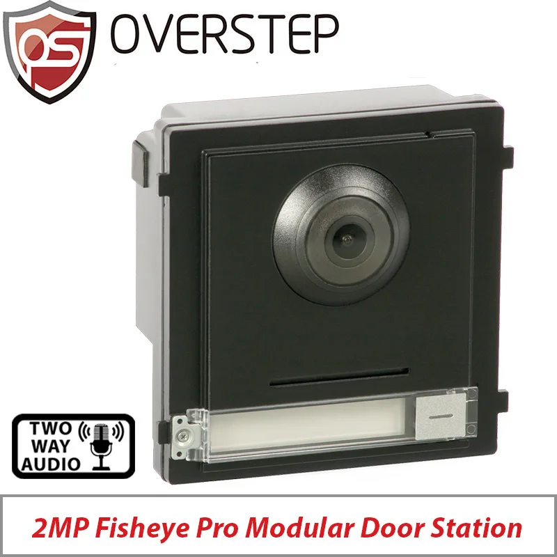 Original KD8 Modular Door Station DS-KD8003-IME1 2MP Colorful Camera Fisheye Video Intercom to Indoor Station Master Station