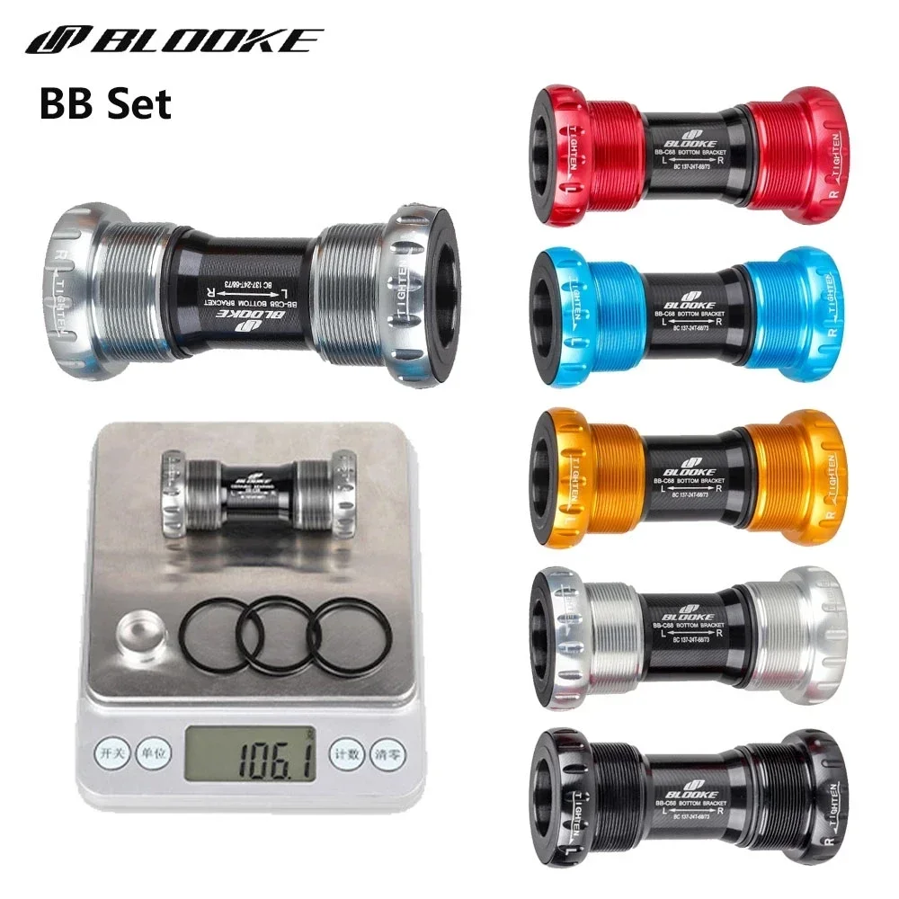 Bicycle Thread Kit for SRAM Prowheel Crank,Road and Mountain Bike,BB Kit,Seal and Ceramic Bearing,Bottom Bracket,24mm,22mm