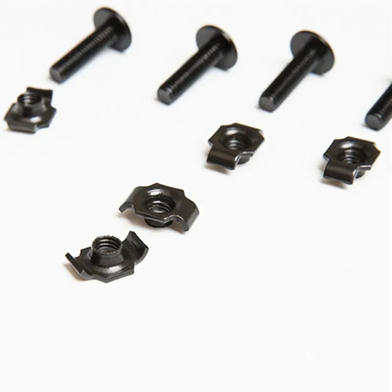 Tactical Helmet Rail Screws Set, Helmet Strap Fixed Screws Bolts and Nuts, Airsoft Hunting, Paintball Sport Accessories