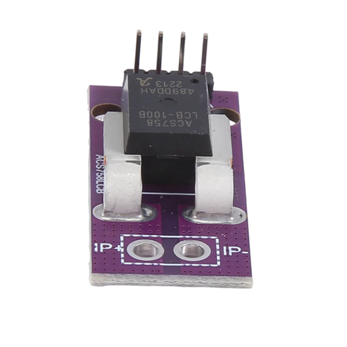 ACS758 ACS758LCB-050B Current Module Linear Hall Current Sensor PFF-T Current Detection 3-5V 100A