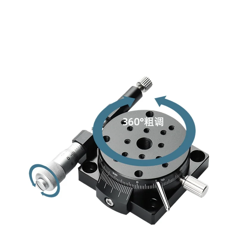 R-axis Rotating Slide RSP40/60/80/RPG/ELF01/CGZR Manual Fine-tuning Rotating Platform