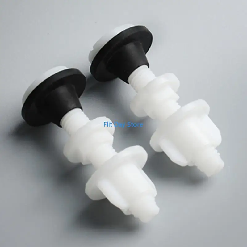 F92C 2Pcs Toilet Cistern Fixing Quick Install Toilet Bowl Fasteners Restroom Cistern Fastening Hardware Enduring